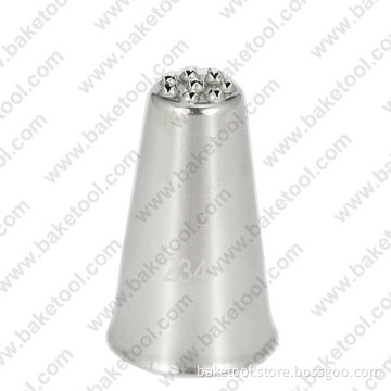 Stainless steel Large Cake Decorating Grass/Hair nozzle #234